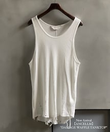 ANCELLM | ANCELLM  DAMAGE WAFFLE TANKTOP  ¥15400- Garden別注(タンクトップ)