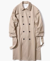 ATON | WEST POINT | オーバーサイズトレンチコート - UNISEX(トレンチコート)