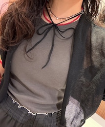 LA PEAU DE GEM | カーディガン/ボレロ