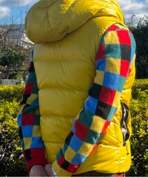 デュペティカ | セーターの黄色を拾って(ダウンベスト)
