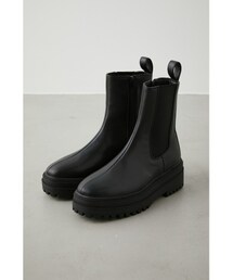 AZUL by moussy | TRACK SOLE SIDE GORE BOOTS/トラックソールサイドゴアブーツ(ブーツ)