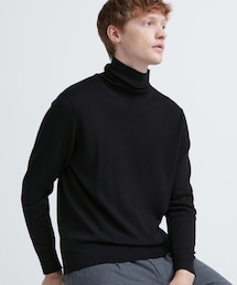 UNIQLO | メリノタートルネックセーター(ニット/セーター)