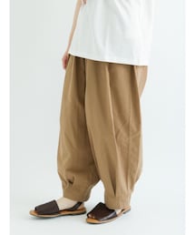 Samansa Mos2 | 【速乾製品】ギャザーテーパードパンツ(その他パンツ)