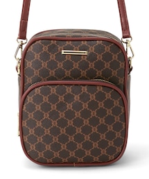 GRL | モノグラム柄レザーショルダーバッグ(ショルダーバッグ)