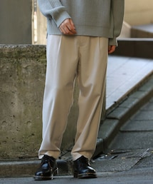 BeAMS DOT | 【WEB限定】BeAMS DOT / ワイドバルーンパンツ(スラックス)