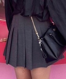 GRL | インパン裏地付き プリーツミニスカート(スカート)