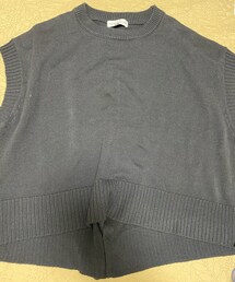 しまむら | SEASON REASON バックスリットユルベスト / 濃灰 / 513-2157(ベスト)