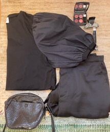 ブラックママコーデ🖤CHANELのアイシャドウ秋らしい❤️ | その他