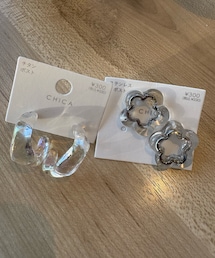 3coins | ピアス（両耳用）