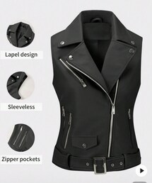 SHEIN | ライダースジャケット