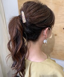 あゆちゃんの手作りヘアークリップ💕 | ヘアアクセサリー