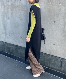 しまむら | ●529-2179 ハイショククロールベスト　L 中黒(ベスト)