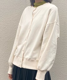 しまむら | 🏷508-0087 TRW3WAYボタンPO 淡薄橙(カーディガン/ボレロ)