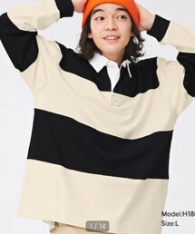 GU | Gラガーシャツ(ポロシャツ)