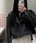 ZARA(ザラ)の「ジャケット/アウター(ライダースジャケット)」