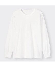 GU | スタイルオーガニックコットンT(長袖) XL(Tシャツ/カットソー)