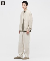 UNIQLO | フレンチリブパンツ　セットアップ可能(パンツ)
