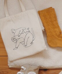 水縞 | ことわざバッグ(トートバッグ)