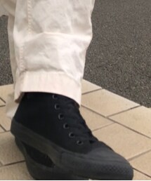 CONVERSE | CONVERSE ハイカットスニーカー 長靴下を履くことによってチラ見えオシャレが目指せる！(スニーカー)
