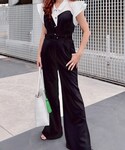 黃淑琦の「オールインワン・サロペット(オールインワン・サロペット)」