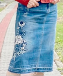 徐明美 | デニムスカート