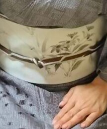 塩瀬の枝葉帯 | 塩瀬の帯(和装小物)