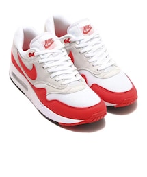 NIKE | AIR MAX 1 '86 OG WHITE/UNIVERSITY RED-LT NEUTRAL GREY 23SP-S(スニーカー)