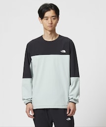 THE NORTH FACE | 「THE NORTH FACE / ザ ノース フェイス 1APEX FlexCrew - NT ニュートープ」4方向に伸縮する優れたストレッチ性と防風性を兼ね備えたリサイクルソフトシェル素材のピステ風トレーニングシャツ。生地表面にはっ水加工を施す事で多少の雨に対応。高密度の生地をスマートなパターンで仕上げることで、動きやすさとスタイリッシュさを両立しています。(トップス)