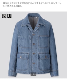 UNIQLO | UNIQLO U デニムワークジャケット Ｌ(デニムジャケット)