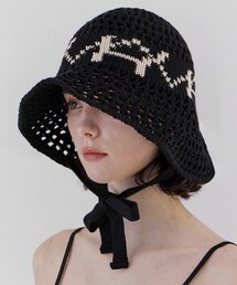 VARZAR | VA Digital Logo Punching Bonnet Hat(ハット)