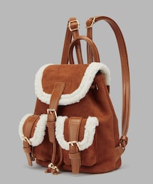 Cider | ファールック トリム スエード バックパック(ショルダーバッグ)