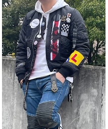 Alpha Industries | ALPHA × SWAGGER(ミリタリージャケット)