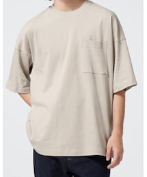 GU | スーパールーズフィット　tシャツ(Tシャツ/カットソー)