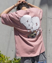 BEN DAVIS | 【BEN DAVIS(ベンデイビス)】SMOKING 4WD TEE / バックプリント 半袖 Tシャツ(Tシャツ/カットソー)