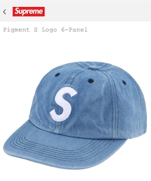 Supreme  | Pigment S Logo 6-Panel  Denim(キャップ)