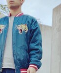 HOUSTON(ヒューストン)の「ジャケット/アウター(スカジャン)」