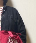 しまむら(シマムラ)の「ジャケット/アウター(デニムジャケット)」