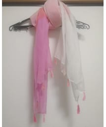 DAISO | ピンク系ストール(ストール/ショール)