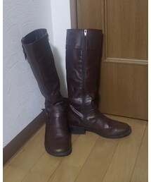 zeal market | ジョッキーブーツ　ブラウン　サイズM(ブーツ)