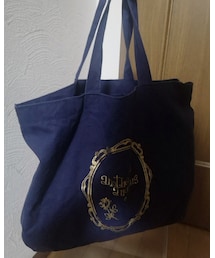 an another angelus | ノベルティ　ネイビーのコットントートバッグ(トートバッグ)