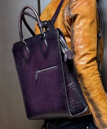 Berluti | プレミア ジュール スクリット レザー バックパック(バックパック/リュック)