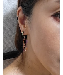 藍丸カフェ | めがねのピアス(ピアス（片耳用）)