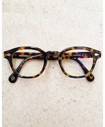 MOSCOT | LEMTOSH 46□24-145 TORTOISE  ノーズパッド付替  超低反射レンズ 屈折率1.60(メガネ)
