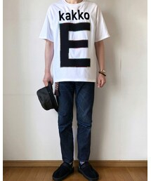 お手本のとなりさん | デザイナー自身の着用画像(ポスター/アート)