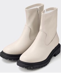 GU | ウルトラストレッチボリュームソールショートブーツ(ブーツ)