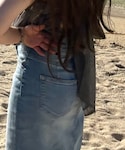 AZUL by moussy(アズールバイマウジー)の「スカート(デニムスカート)」