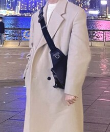 ZARA | ノーカラーコート