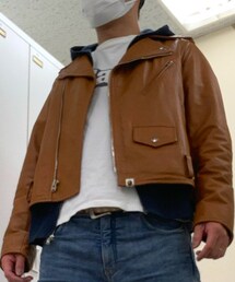 A BATHING APE | ライダースジャケット