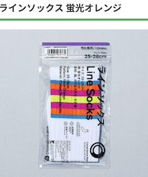 ファミリーマート | ファミマ　ラインソックス　蛍光オレンジ(ソックス/靴下)