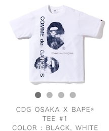 A BATHING APE | bape ×コムデギャルソン(Tシャツ/カットソー)